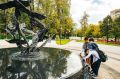 В Ивантеевке на ул. Первомайская завершилось благоустройство сквера «Журавли»