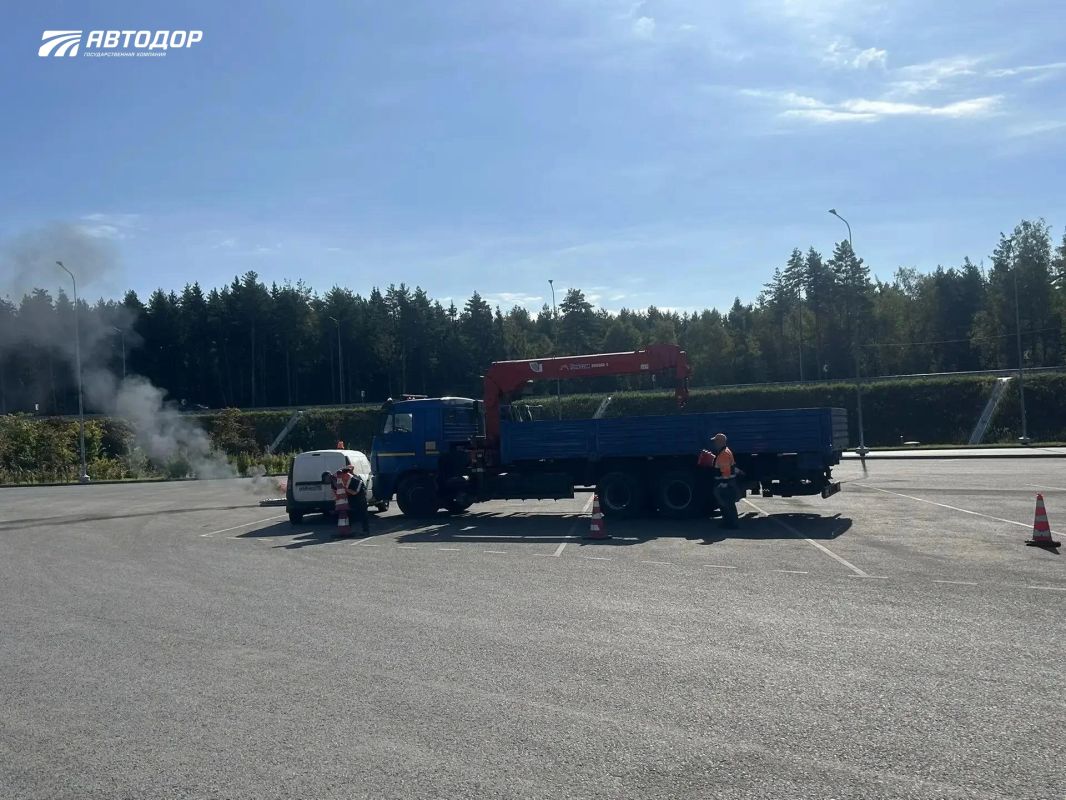 На трассе М-1 «Беларусь» прошли межведомственные учения по ликвидации последствий ДТП На трассе М-1 «Беларусь» прошли межведомственные учения по ликвидации последствий ДТП