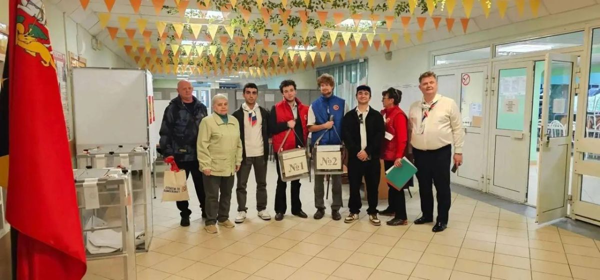 Жители Химок участвуют в выборах Жители Химок участвуют в выборах