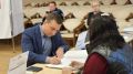 Одним из первых в Жуковском проголосовал председатель Московской областной организации «Российский союз молодежи» Артем Репяхов