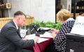 Сегодня исполнил свой гражданский долг на избирательном участке во Дворце культуры «Россия»