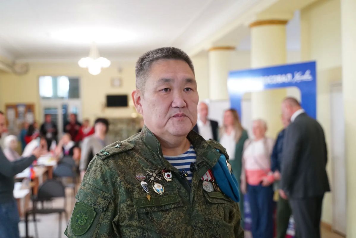 Ветераны СВО приняли участие в голосовании
