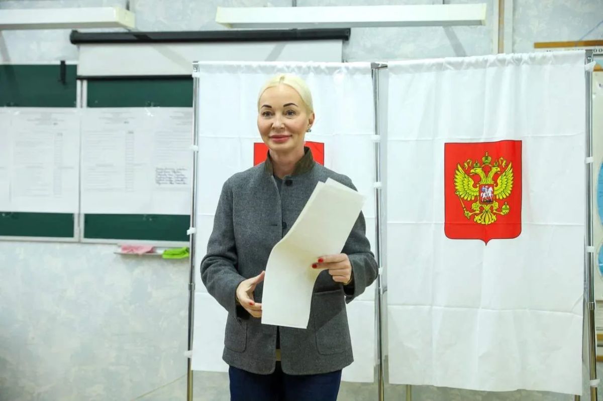 Председатель совета депутатов присоединилась к исполнению гражданский долга! Председатель совета депутатов присоединилась к исполнению гражданский долга!