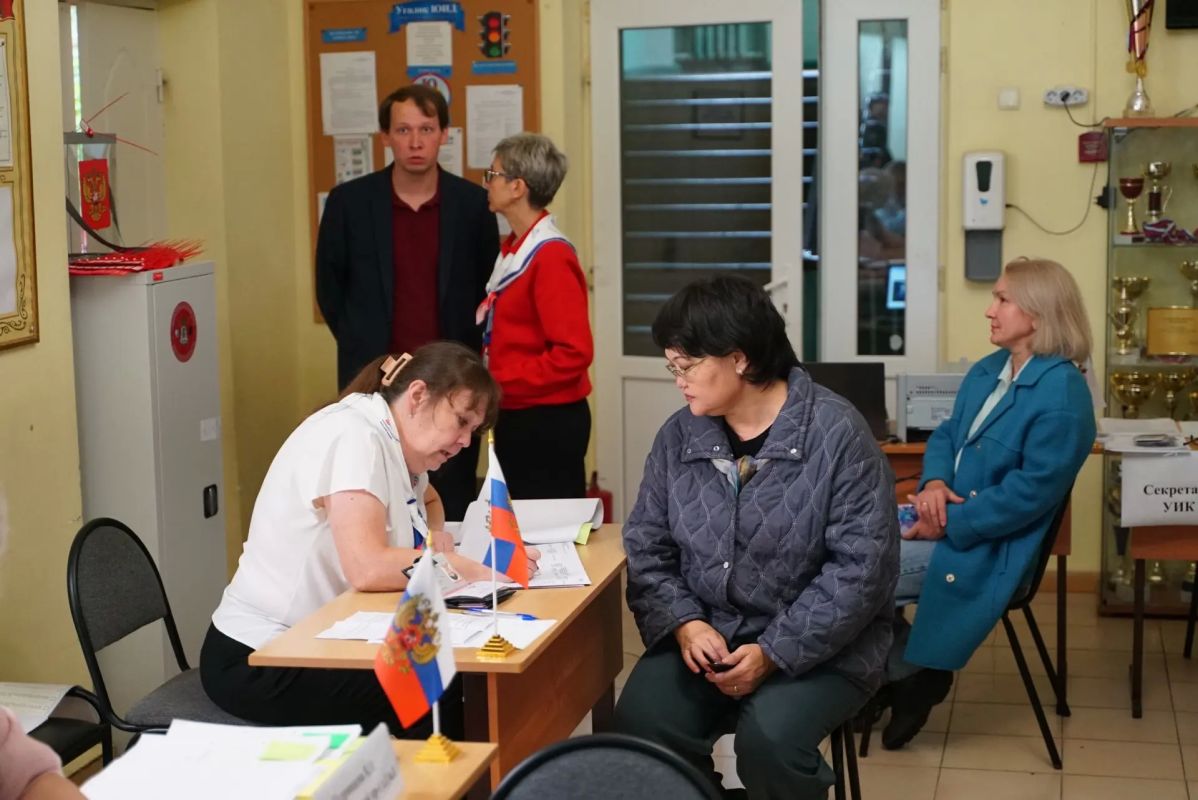 Ветераны СВО приняли участие в голосовании Ветераны СВО приняли участие в голосовании