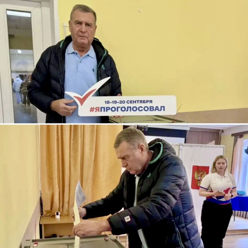 Татьяна Витушева: Олимпийский чемпион проголосовал в муниципальном округе Истра!