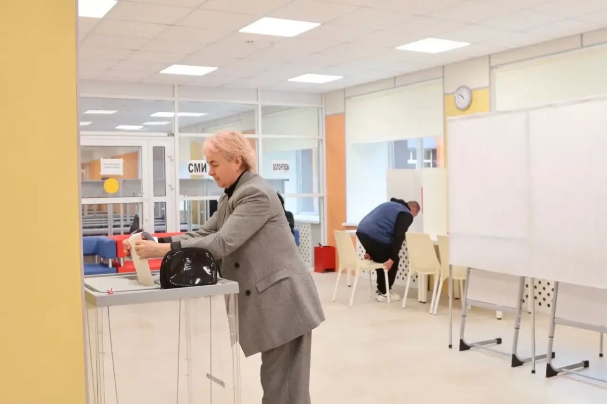 Многодетная семья Тарановых проголосовала на выборах в Ступино Многодетная семья Тарановых проголосовала на выборах в Ступино