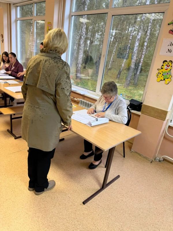 В Домодедово продолжается голосование В Домодедово продолжается голосование