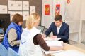 Вместе с нашими жителями принял участие в голосовании на выборах депутатов Государственной Думы Российской Федерации и Московской областной Думы