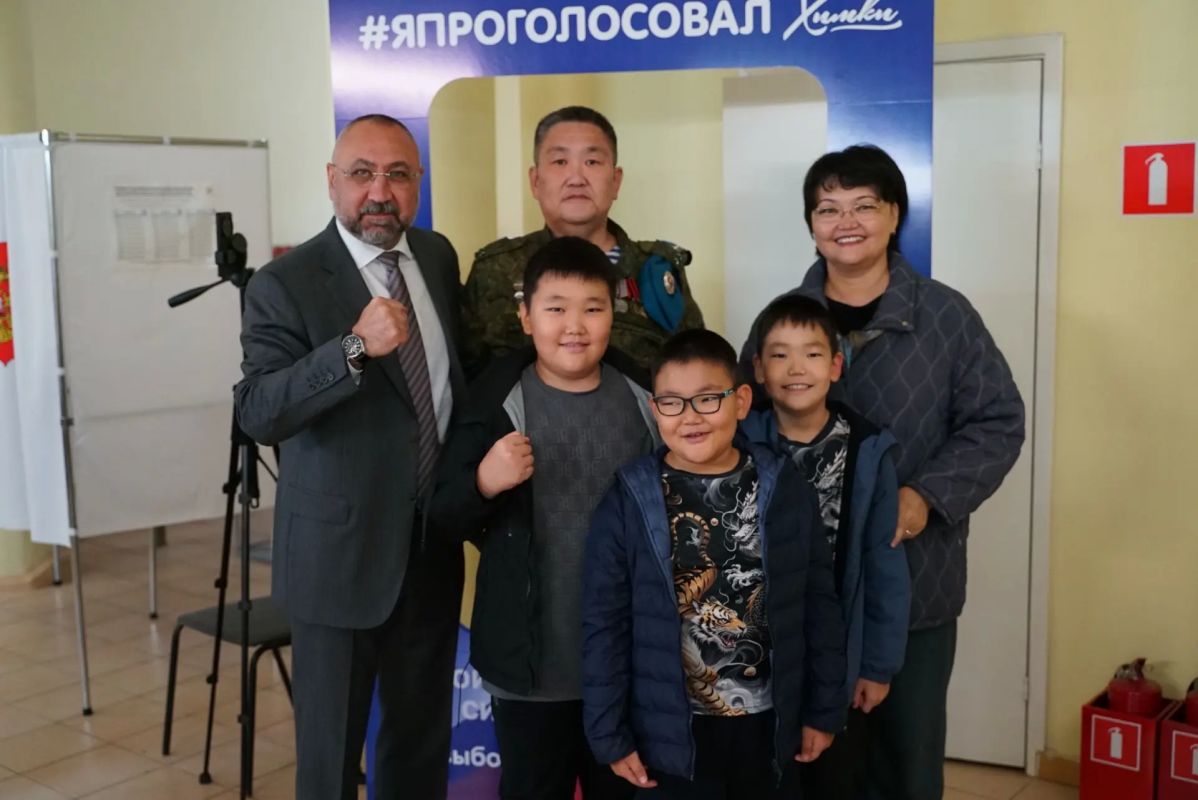 Ветераны СВО приняли участие в голосовании Ветераны СВО приняли участие в голосовании