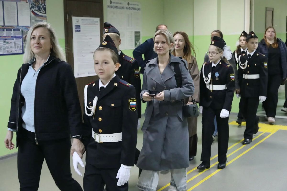 Сегодня на избирательных участках Долгопрудного можно было увидеть не только взрослых