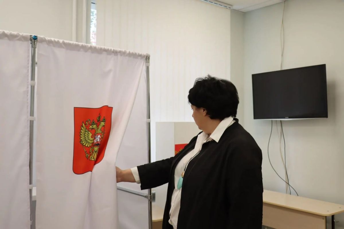 Местный депутат Анна Россихина ознакомилась с работой трех УИКов Местный депутат Анна Россихина ознакомилась с работой трех УИКов