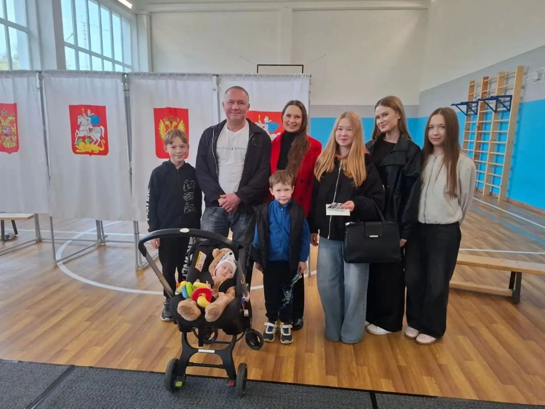 В Домодедово продолжается голосование