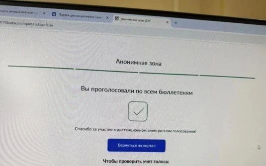 Первый день голосования показал высокую востребованность дистанционного электронного голосования