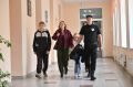 Народный дружинник микрорайона Кузнечики пришел на выборы вместе с семьей