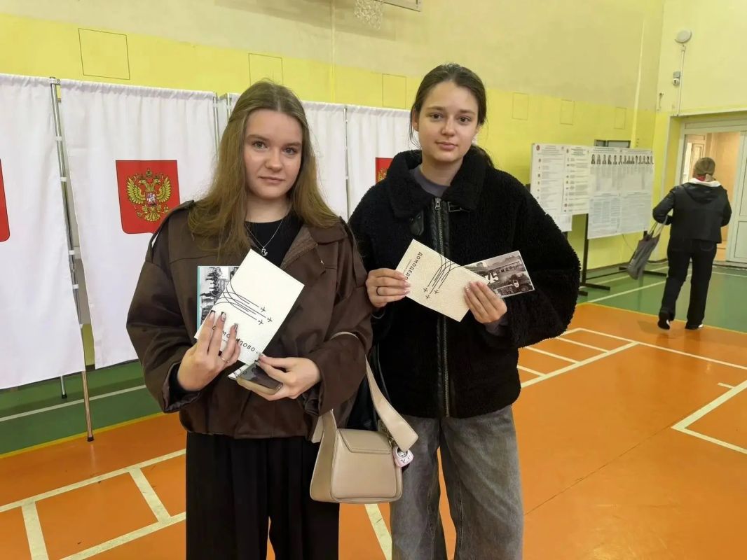 В Домодедово продолжается голосование В Домодедово продолжается голосование