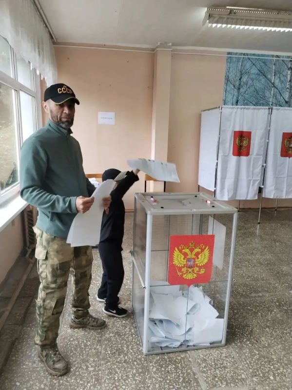 Участники СВО присоединяются к голосованию в Ступино Участники СВО присоединяются к голосованию в Ступино