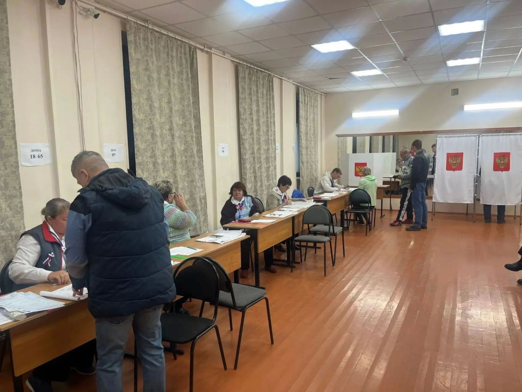 В Домодедово продолжается голосование на выборах депутатов Государственной Думы и Московской областной Думы В Домодедово продолжается голосование на выборах депутатов Государственной Думы и Московской областной Думы