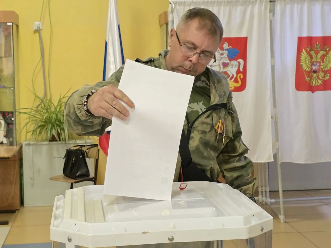 «Наш гражданский долг»: члены Ассоциации ветеранов СВО Реутова проголосовали на выборах