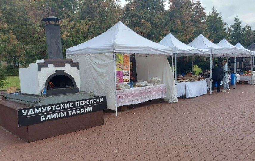 Праздник у избирательного участка: ярмарка у ДК «Октябрь» прошла в Подольске