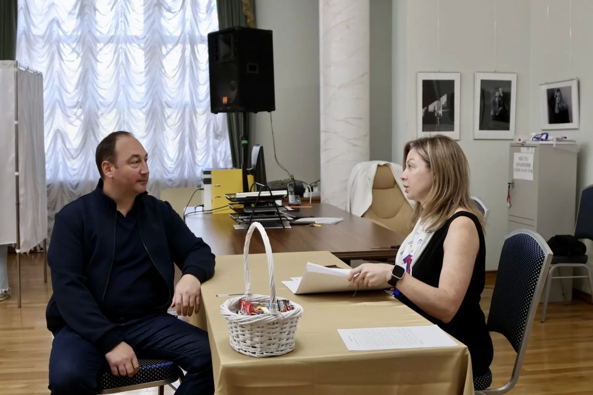 Сергей Мужальских принял участие в голосовании Сергей Мужальских принял участие в голосовании