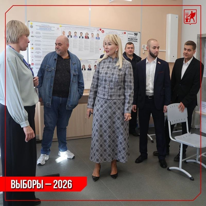 Инна Волкова: Вместе с коллегами посетила несколько избирательных участков в рамках депутатского контроля, в том числе избирательные участки в сельских поселениях городского округа Электросталь