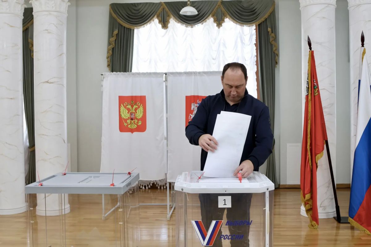Сергей Мужальских принял участие в голосовании Сергей Мужальских принял участие в голосовании