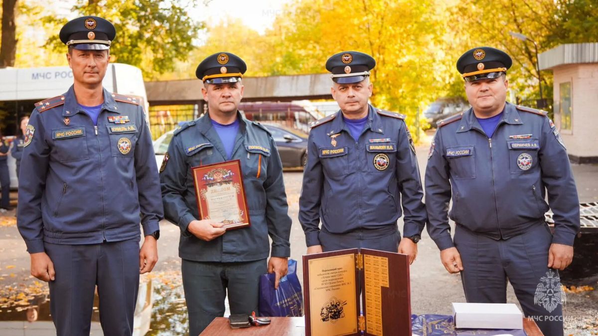 Определён победитель конкурса «Лучшее звено газодымозащитной службы» в Специальном управлении №3 МЧС России