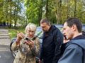 На связи с жителями. Заместитель главы городского округа Красногорск Роман Сороконенко вместе с жителями и профильными службами провел обход дворов на улицах Кирова и Карбышева