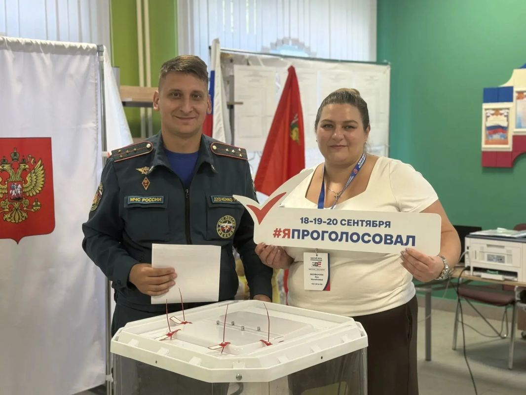 Сотрудники МЧС России обеспечили пожарную безопасность выборов в Подмосковье Сотрудники МЧС России обеспечили пожарную безопасность выборов в Подмосковье