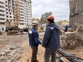 В Солнечногорске продолжается стройка дома для переселенцев