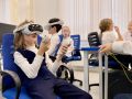 Сегодня, в Единый день безопасности дорожного движения, ученики 4 класса Лопатинской школы Ленинского округа смогли в безопасной виртуальной среде отработать ключевые навыки поведения на дороге с помощью нашего VR-тренажёра...