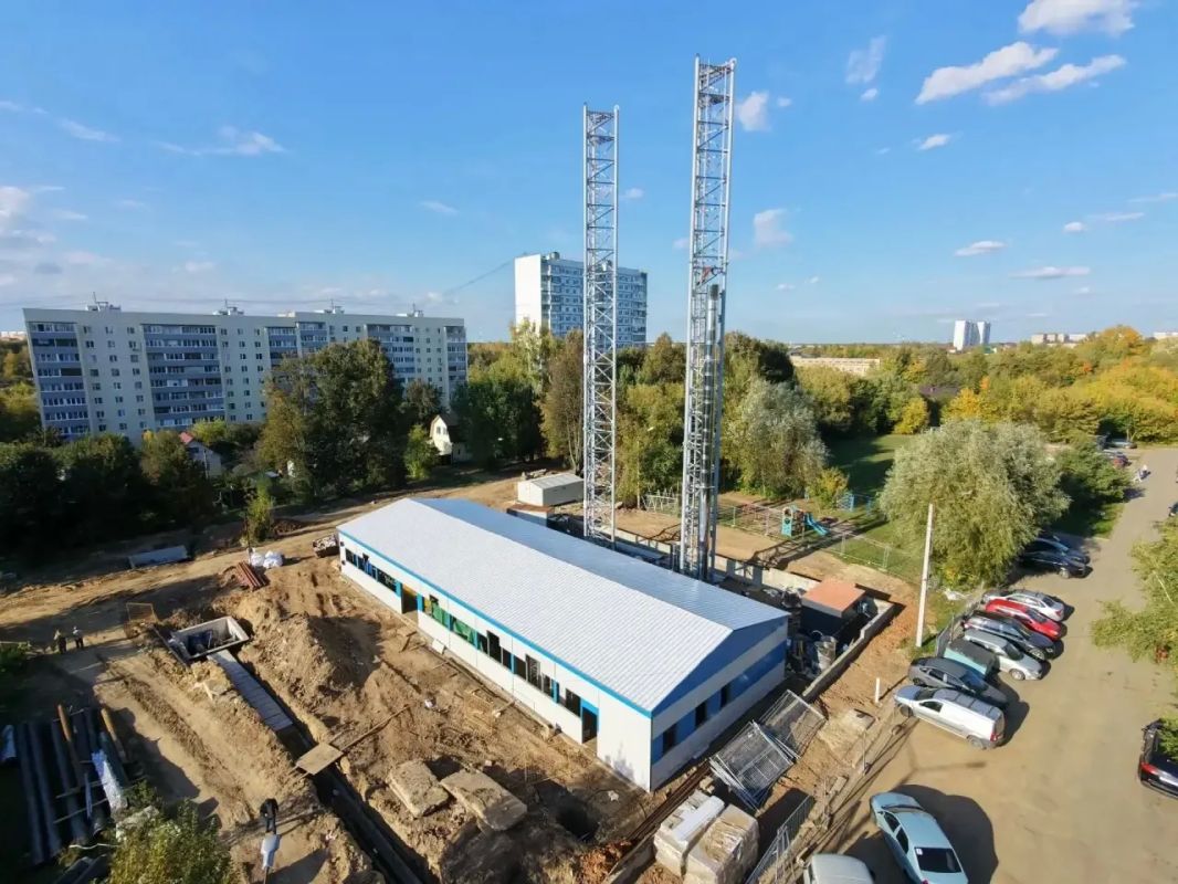Работы на блочно-модульной котельной на ул. Подольская, д.7 вышли на завершающий этап