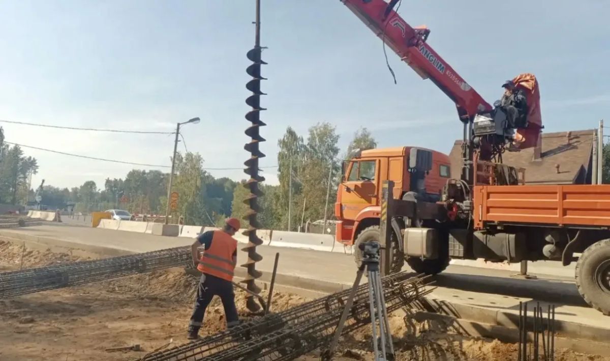 Реконструкция Осташковского шоссе в Мытищах готова на 25%