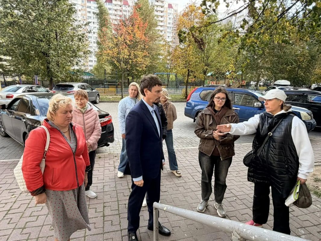 Обход двора в микрорайоне Северный