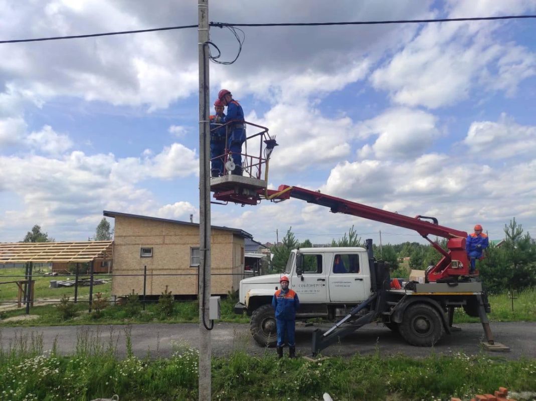 Надежность электроснабжения 80 домов повысили в п. Малаховка г.о. Люберцы