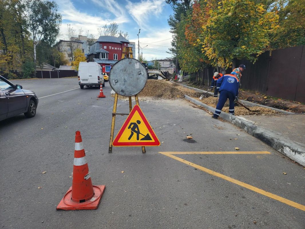 В Королёве завершаются работы по благоустройству пешеходного тротуара на улице Московской В Королёве завершаются работы по благоустройству пешеходного тротуара на улице Московской