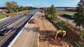 В Ленинском округе продолжается строительство дороги МКАД — аэропорт Домодедово — Коробово