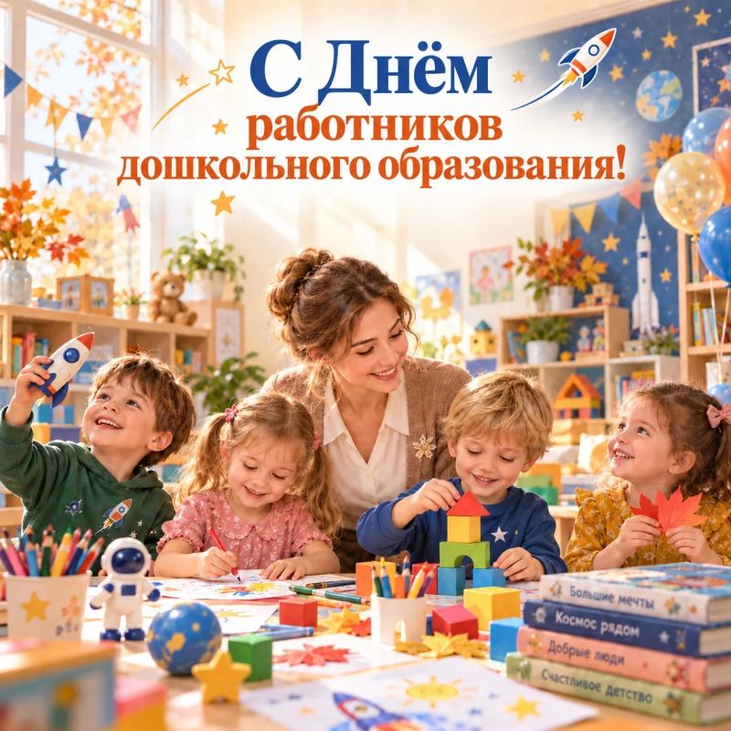 Игорь Трифонов: Поздравляю работников дошкольного образования Королёва с профессиональным праздником!