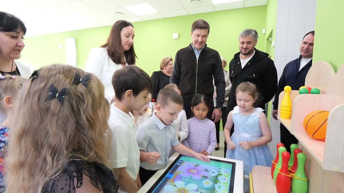 Детский сад «Росинка» на 220 мест открылся в Люберцах после капитального ремонта