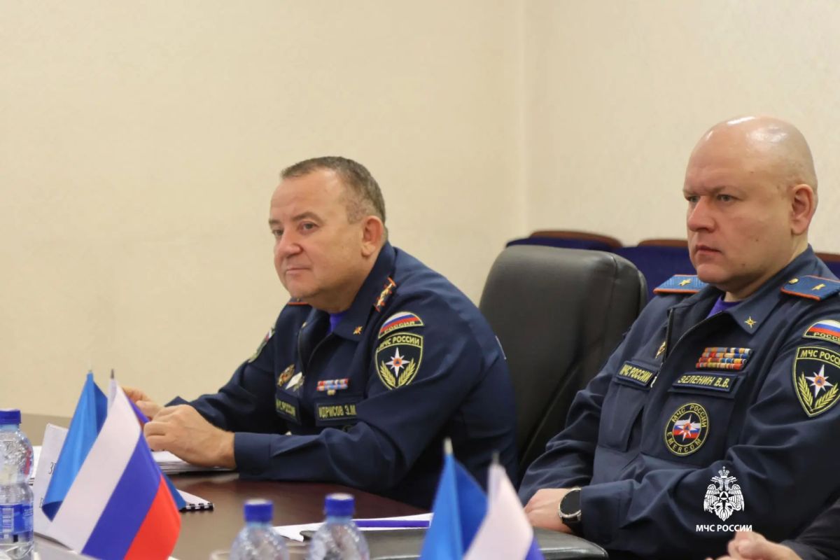 Во ВНИИПО МЧС России состоялся ряд рабочих совещаний под председательством Романа Курынина Во ВНИИПО МЧС России состоялся ряд рабочих совещаний под председательством Романа Курынина