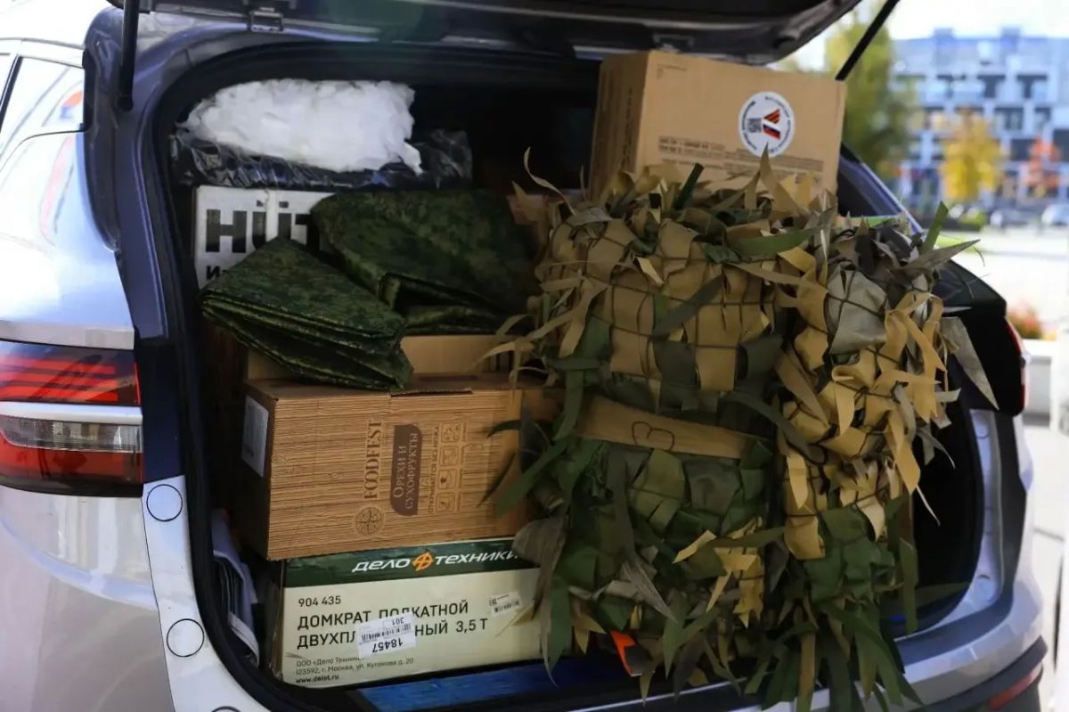 Юлия Купецкая: Гуманитарный груз от крепкого и надежного тыла Юлия Купецкая: Гуманитарный груз от крепкого и надежного тыла
