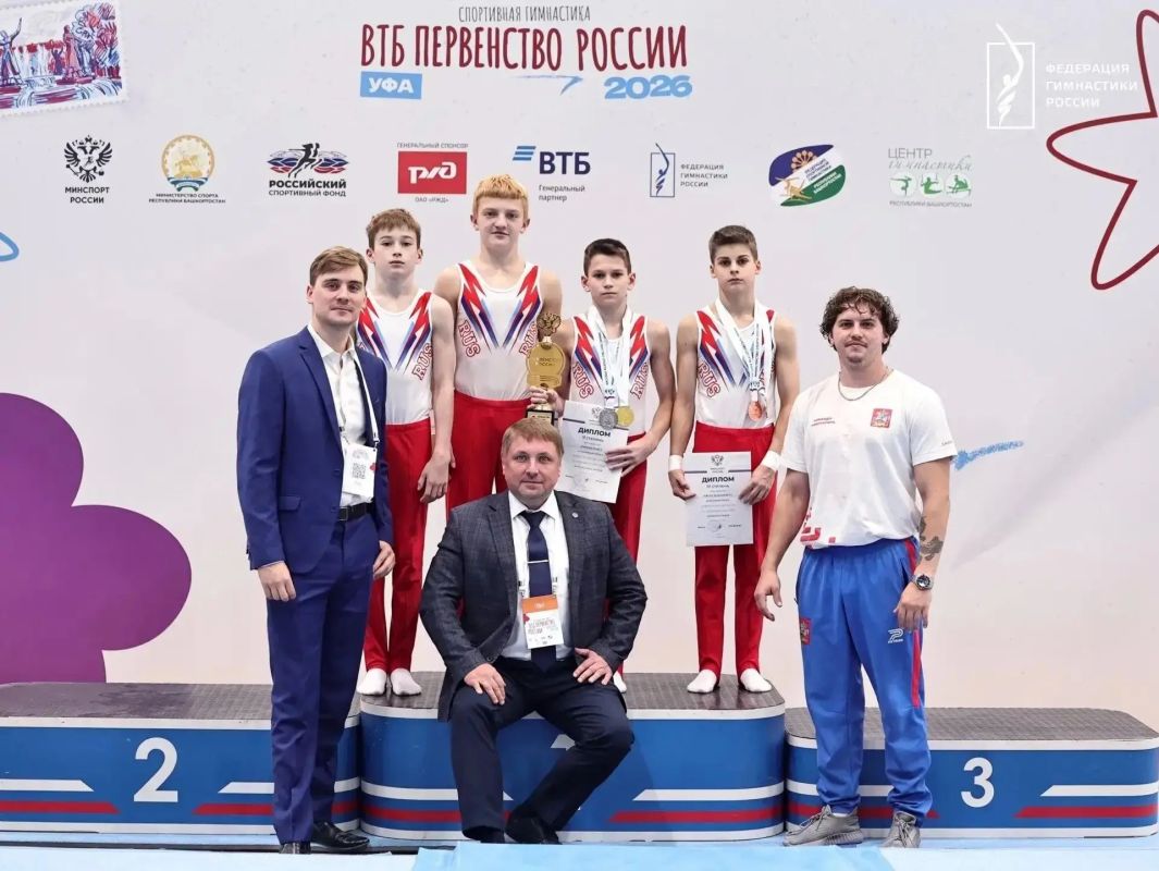 Пять медалей взяли гимнасты из Королёва на Первенстве России