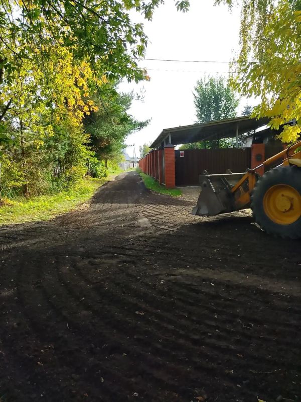 В деревне Балобаново Богородского городского округа завершены работы по восстановлению профиля автомобильной дороги на улице Новая Слобода В деревне Балобаново Богородского городского округа завершены работы по восстановлению профиля автомобильной дороги на улице Новая Слобода