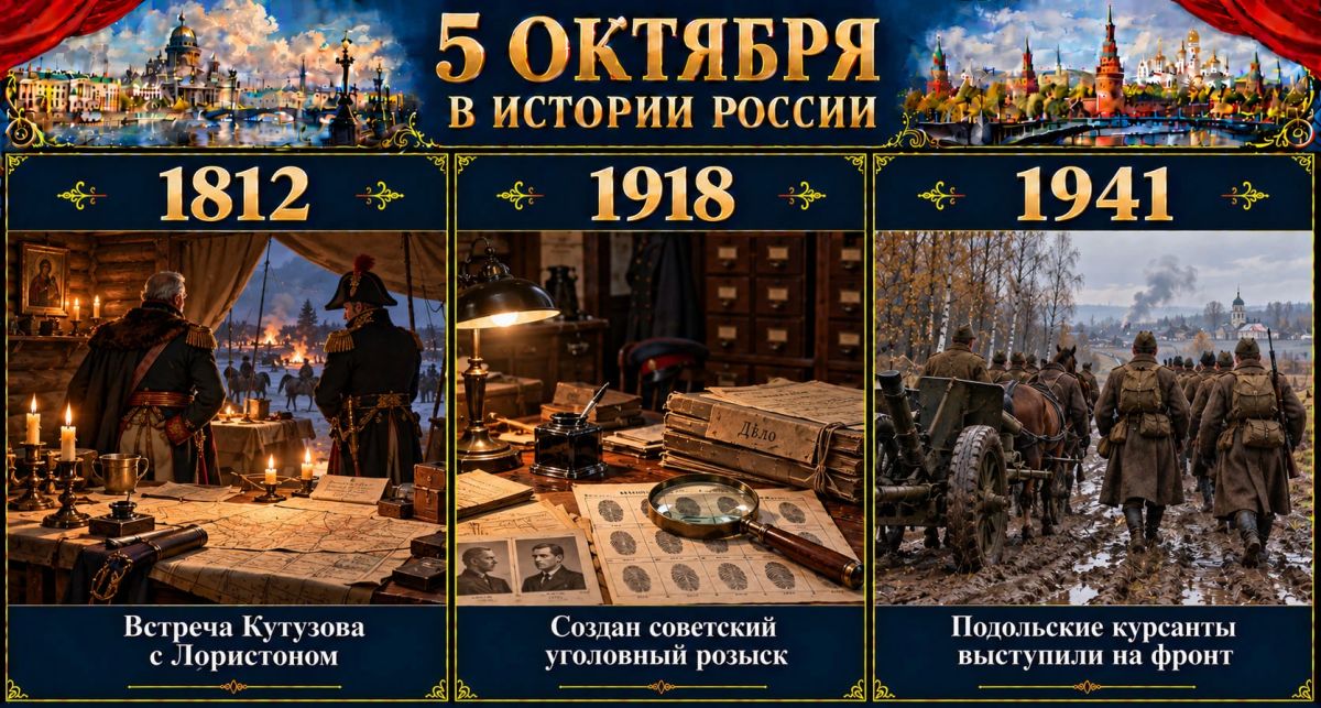 5 октября в истории России 5 октября в истории России