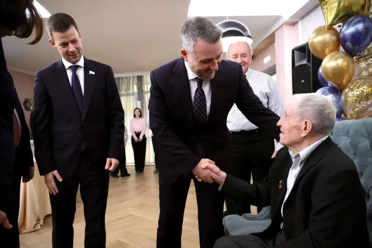 Ветеран Великой Отечественной войны отметил 100-летие в Балашихе