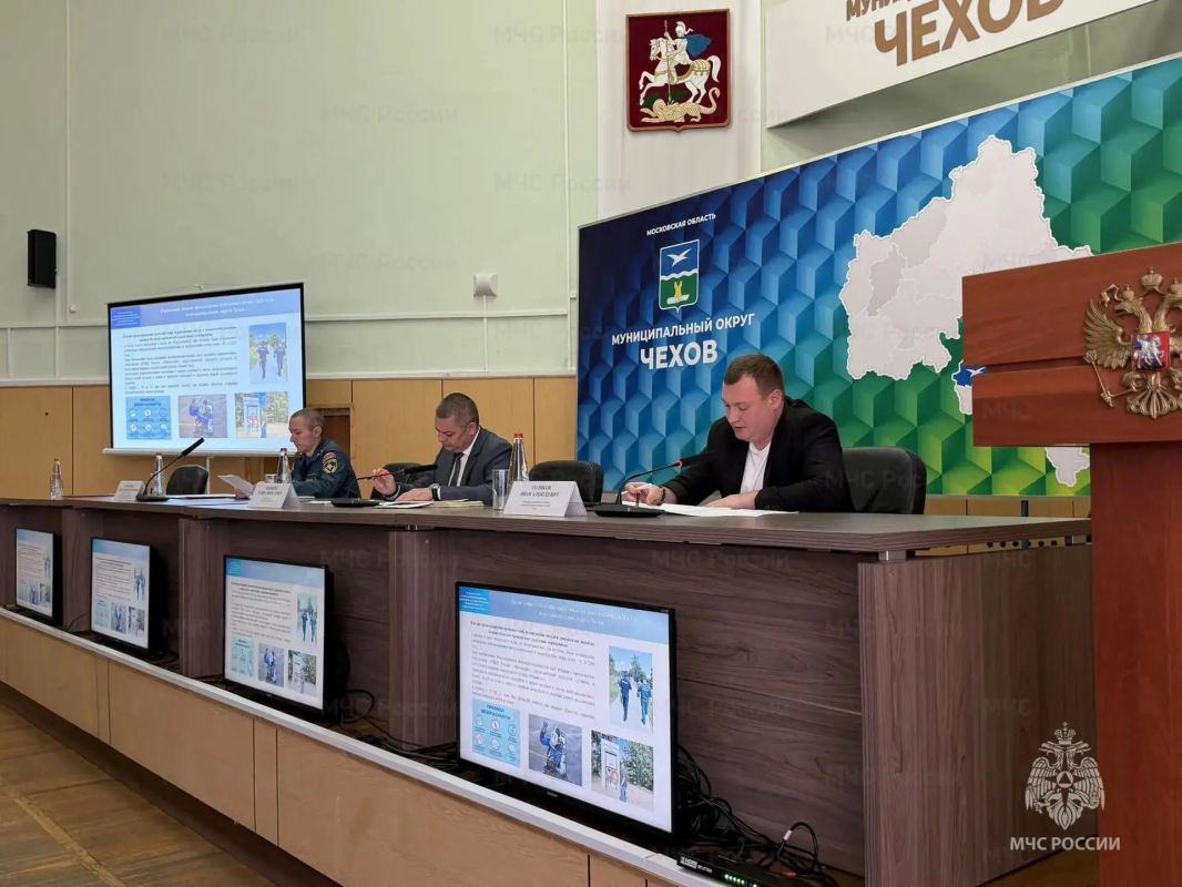 В Чехове подвели итоги пожароопасного сезона и наметили планы на зиму
