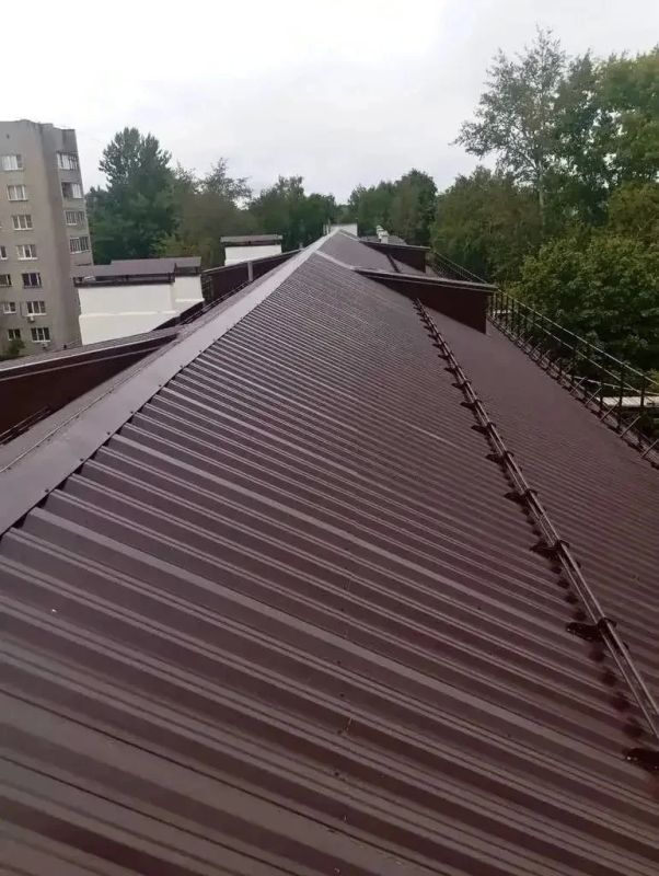 В Ногинске на улице Климова, в доме 40А, завершён комплексный ремонт кровли