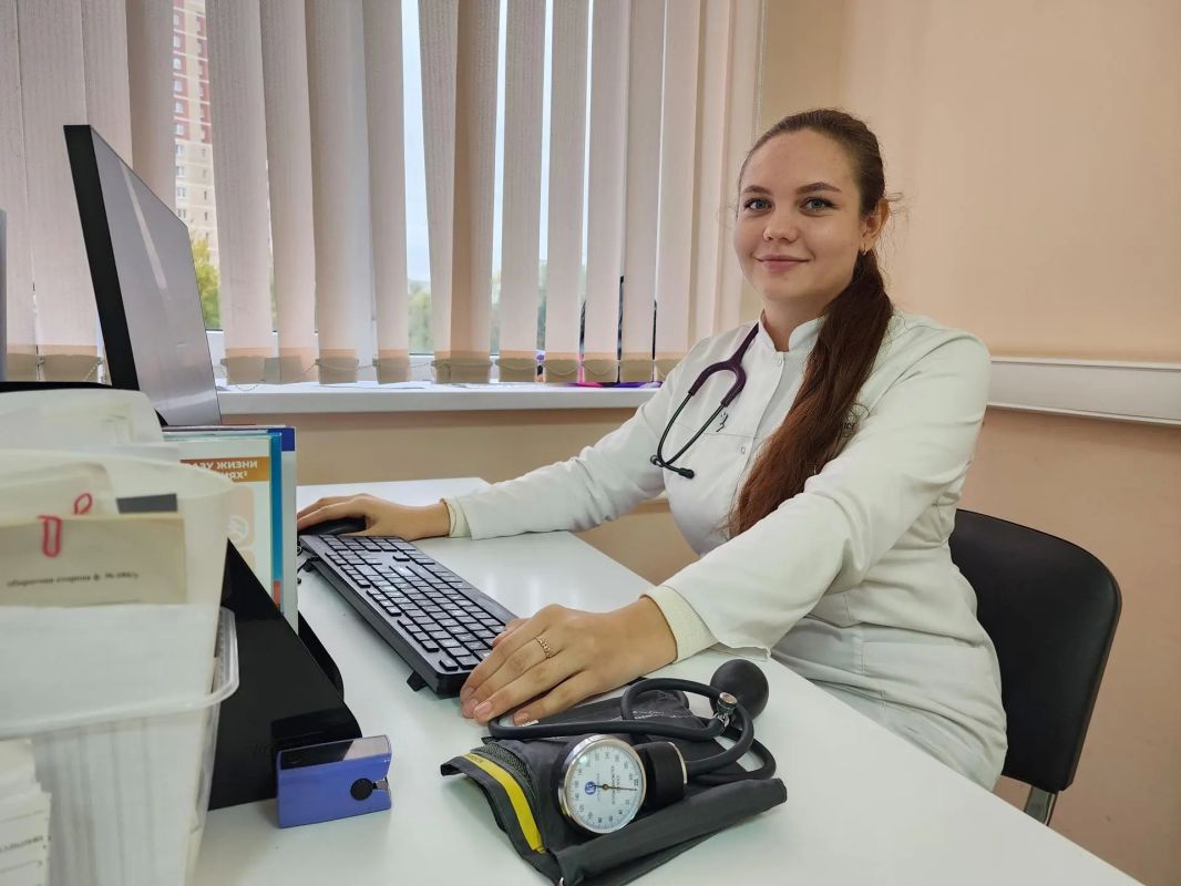 В поликлинике на Крымской приступила к работе новый врач-терапевт