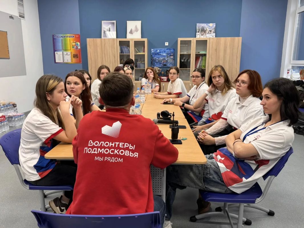 Ежегодный проект «Школа волонтера» стартовал в Люберцах Ежегодный проект «Школа волонтера» стартовал в Люберцах