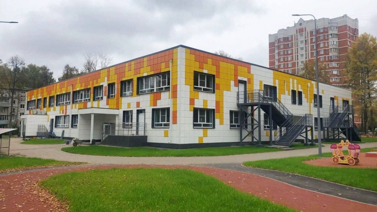 В Подольске завершают капремонт детского сада при школе № 12